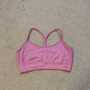 AYBL Seamless Sports Bra in Baby Pink